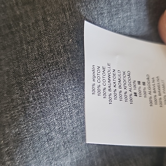 MICHAEL KORS MAN Slim fit, Script Logo Print Flocked Long sleeve Shirt Size XXL - Picture 11 of 12